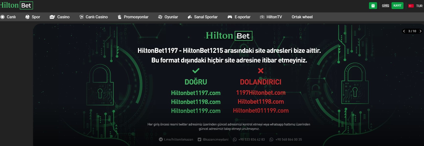 Hiltonbet Giriş